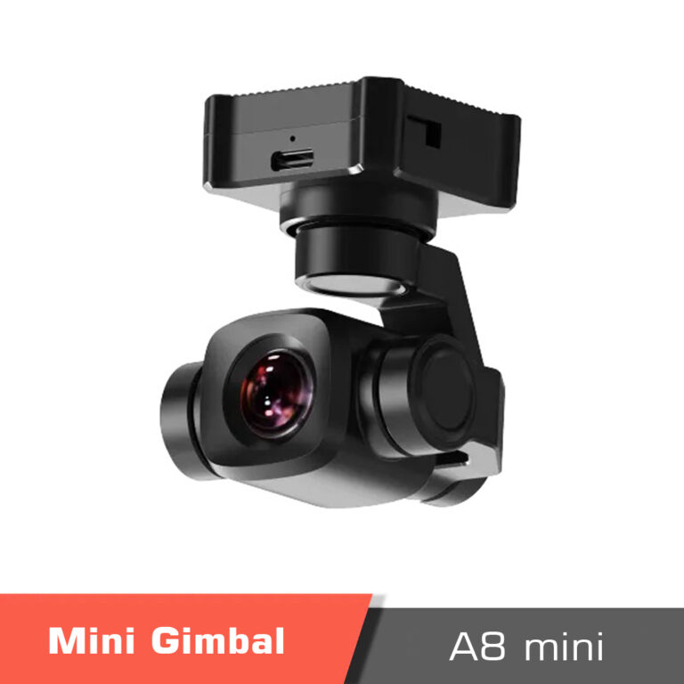 SIYI A8 Mini 8MP Ultra HD 6X Digital Zoom Gimbal Camera - MotioNew