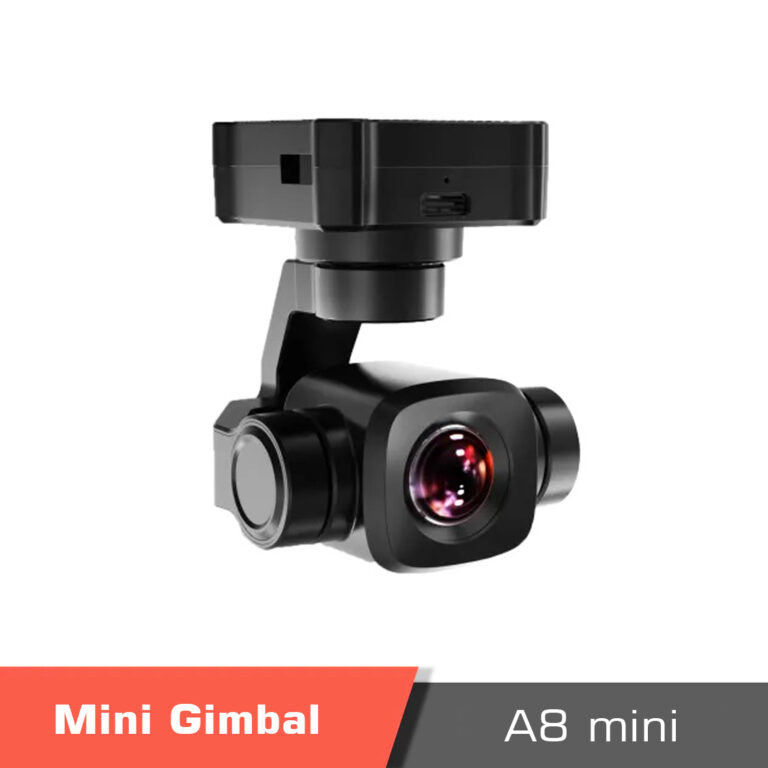 SIYI A8 Mini 8MP Ultra HD 6X Digital Zoom Gimbal Camera - MotioNew