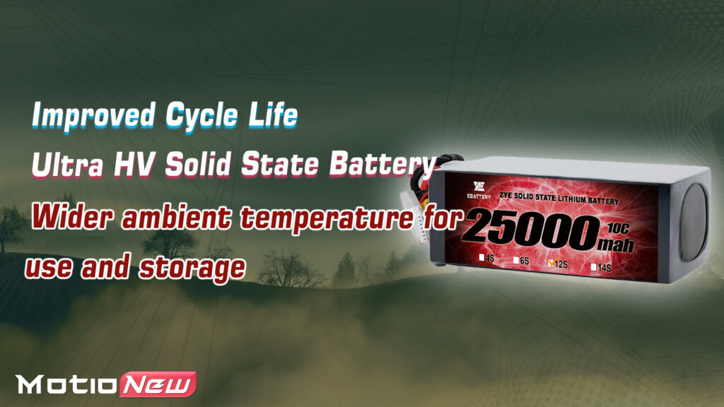 Improved cycle life of battery 12s 25000mah