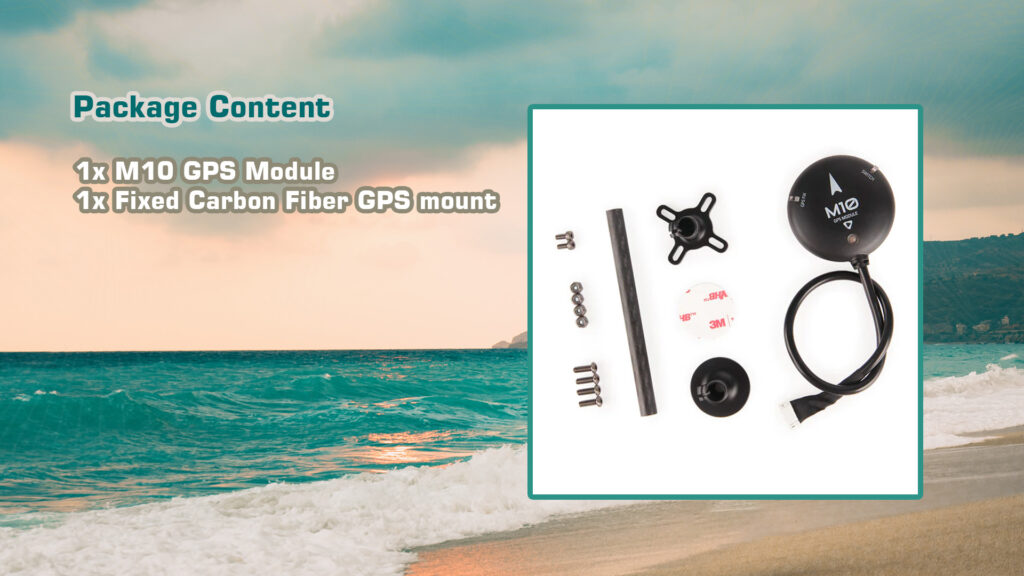 Holybro m10 gps package content