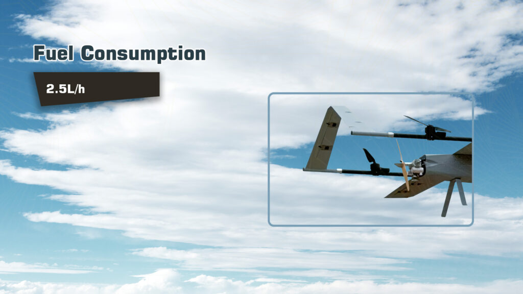 Fuel consumption of lift vtol b54