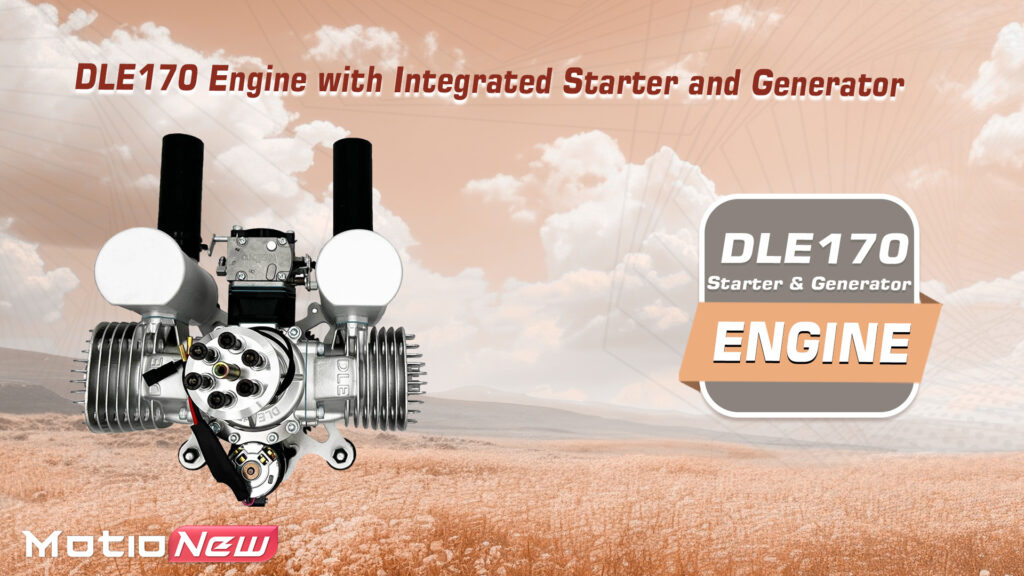 Dle170 integrated starter and generator version