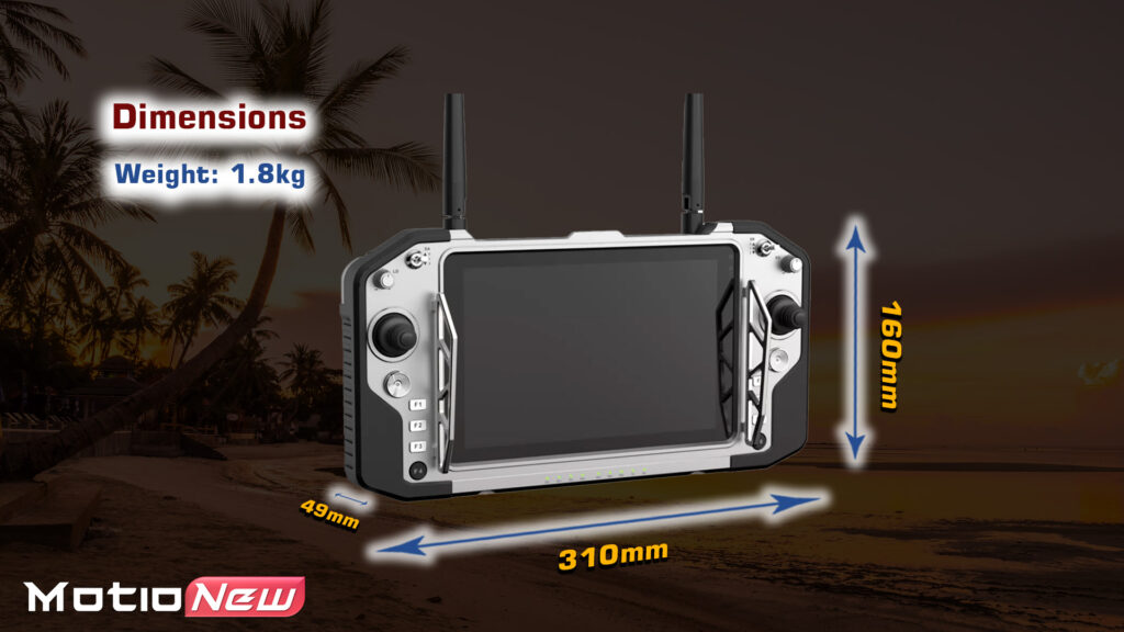 M20 gcs dimensions and weight