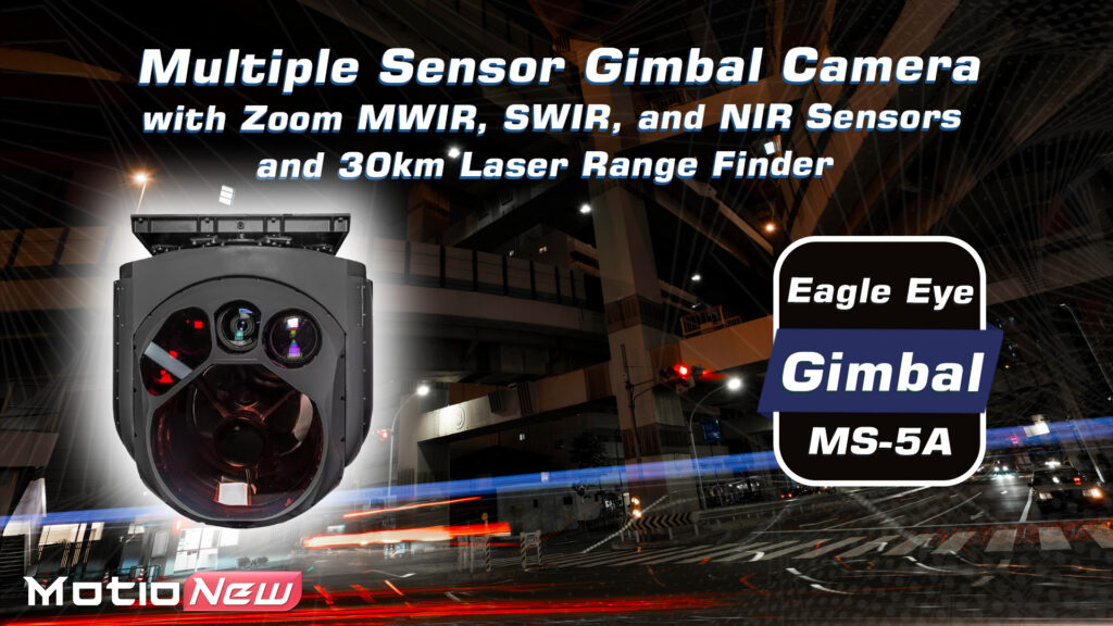 Eagle eye ms-5a (multiple sensor gimbal camera with zoom mwir sensor)