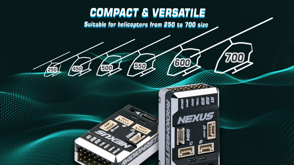 Compact and versatile of radiomaster nexus