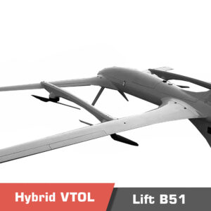 Lift VTOL B51, Hybrid Tandem Wing Heavy Lift, Long Endurance VTOL