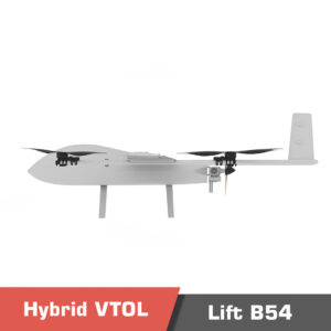 Lift VTOL B54, Heavy Payload double inverted V-tail VTOL