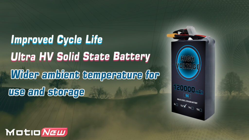 Improved cycle life of battery 12s 120000mah