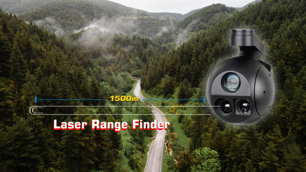 A10tr pro gimbal laser range finder