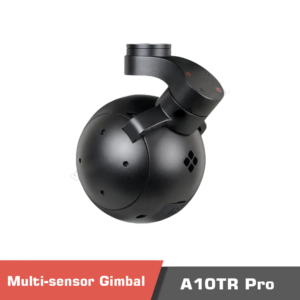 A10TR Pro gimbal camera, 10x Triple Sensor AI Tracking with 1500m Laser Rangefinder