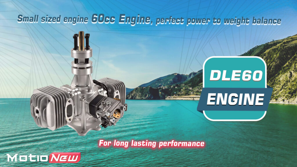 Dle60 engine small sized engine 60cc engine, perfect power to weight balance