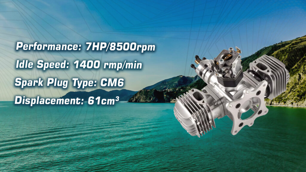 Specifications of dle60 engine