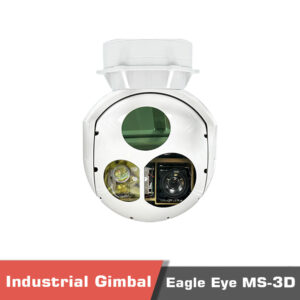 Eagle Eye MS-3D industrial multi-sensor gimbal, Zoom MWIR (Cooled)