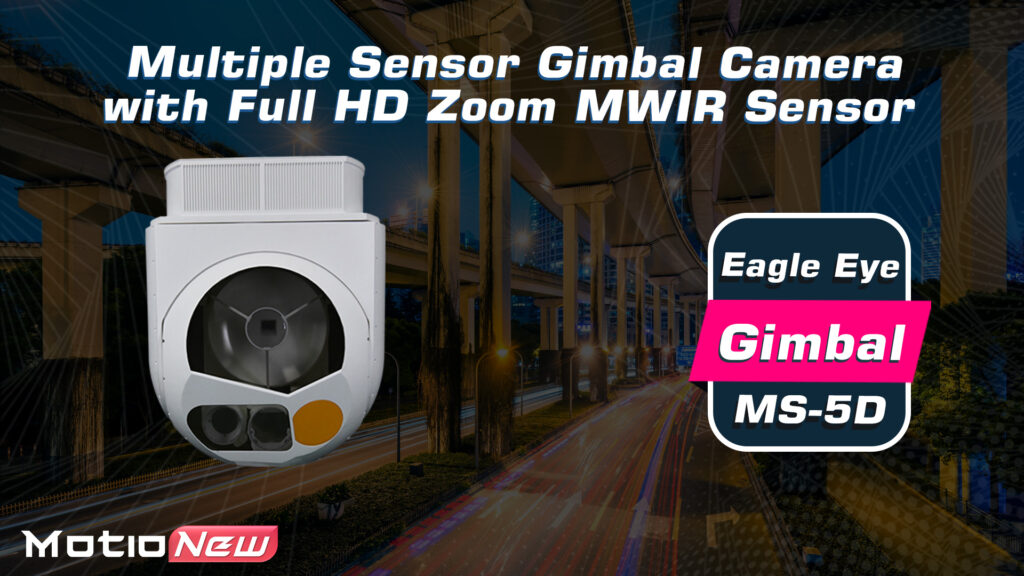 Eagle eye ms-5d (multiple sensor gimbal camera with full hd mwir sensor)