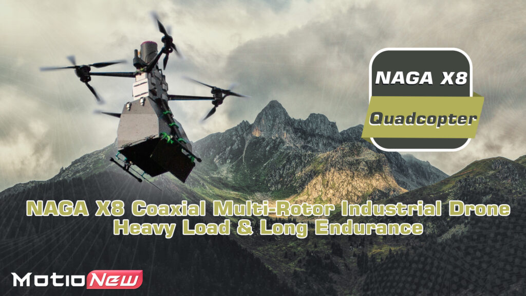 Naga x8 coaxial multi-rotor industrial drone