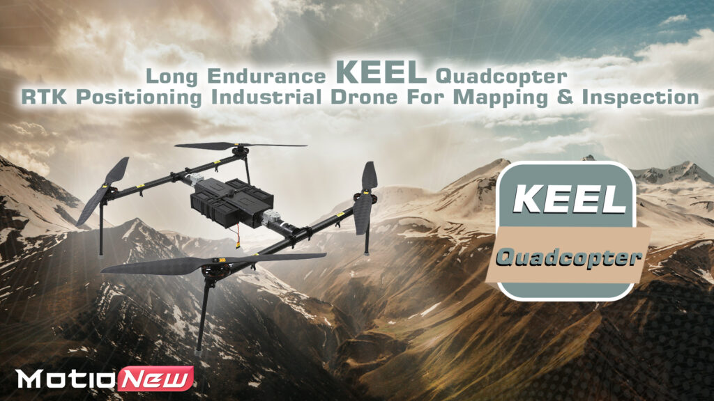 Zht keel quadcopter long endurance rtk positioning industrial drone for mapping and inspection