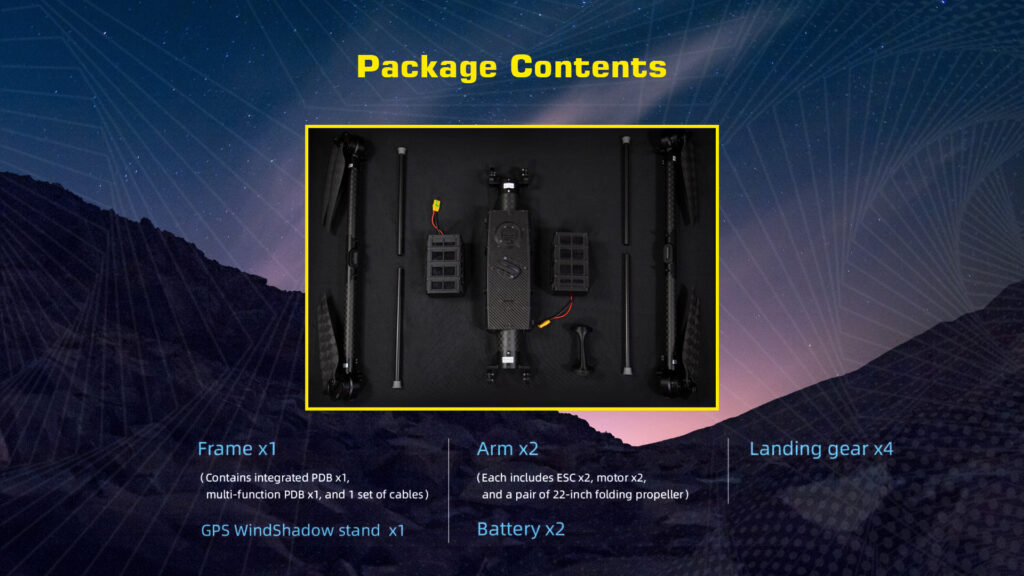 Keel mini quadcopter package contents