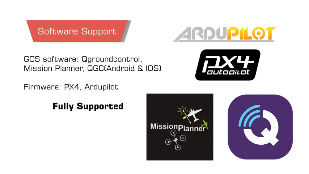 Software support of pixhawk cuav v5 nano