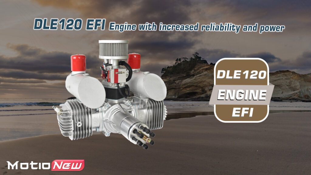 Dle120 efi. 1 - dle 120 efi engine - motionew - 5