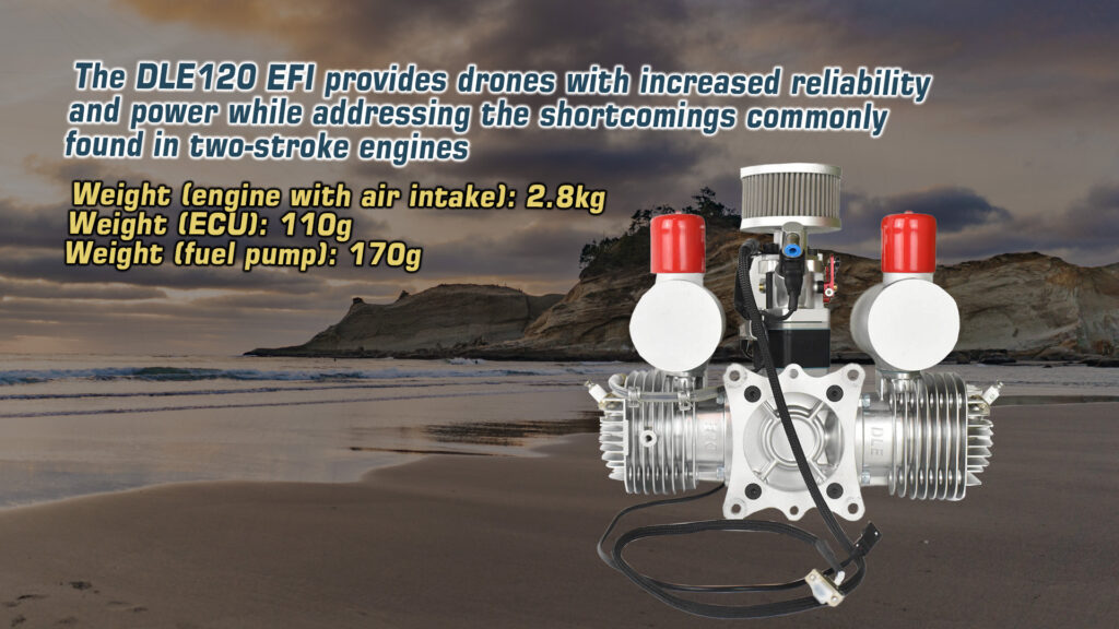 Dle120 efi. 2 - dle 120 efi engine - motionew - 6