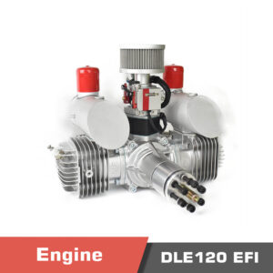 DLE 120 EFI Engine | 12 horsepower @ 8500 rpm | 26.5kg static thrust