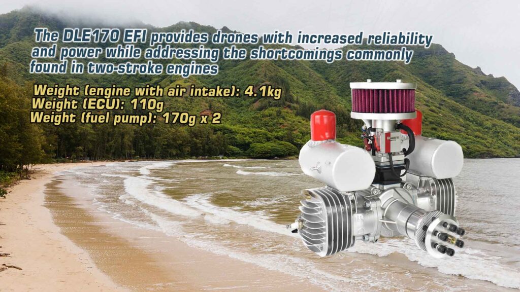 Dle170 efi. 2 1 - dle 170 efi engine - motionew - 7