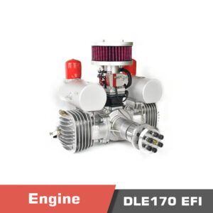 DLE 170 EFI Engine | 17.5 horsepower @ 8500 rpm | 35kg static thrust