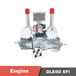 DLE 60 EFI Engine | 7 horsepower @ 8500 rpm | 15.2kg static thrust