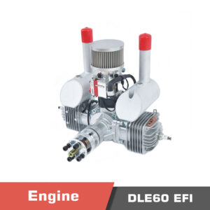 DLE 60 EFI Engine | 7 horsepower @ 8500 rpm | 15.2kg static thrust