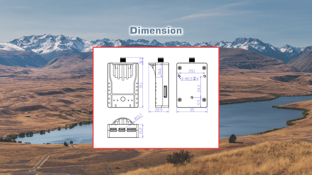 Holybro dronecan h-rtk f9p helical dimension