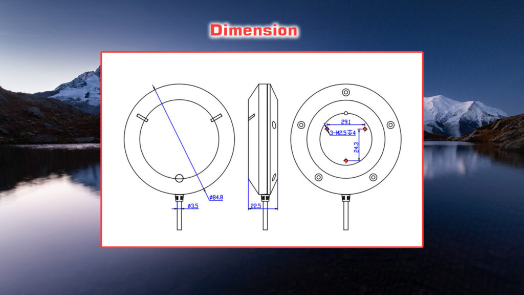 Holybro dronecan h-rtk f9p dimension