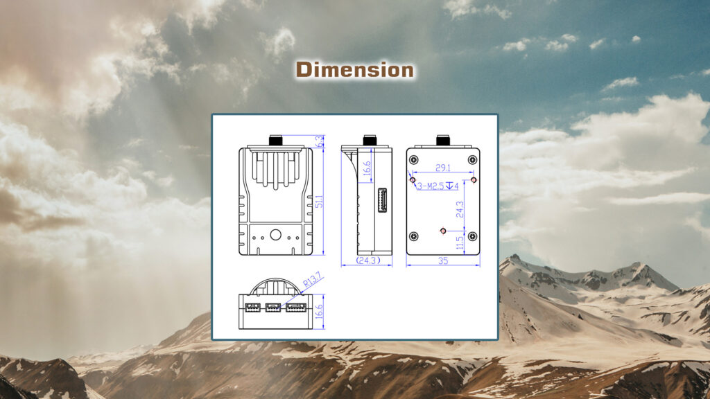 Dronecan h-rtk f9p nxp s32k1 dimension