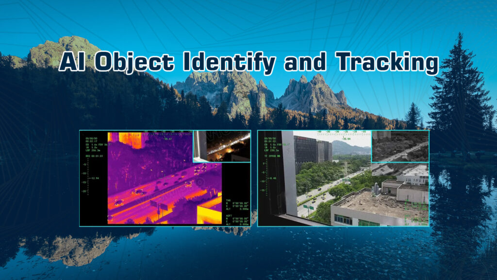 Ai object identify and tracking of h30t plus gimbal