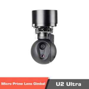 U2 Ultra Gimbal Camera Light Weight Micro Prime LensDual EO Sensors FHD 1080P Object Tracking