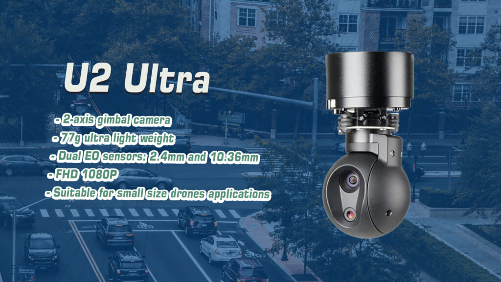 U2 ultra gimbal camera specifications