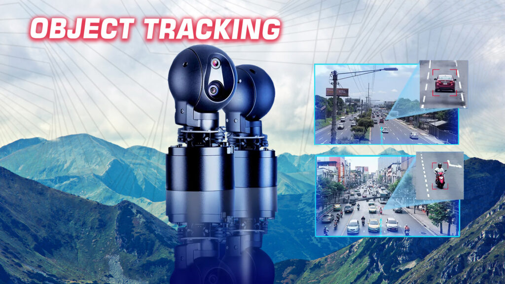 U2 ultra gimbal camera object tracking