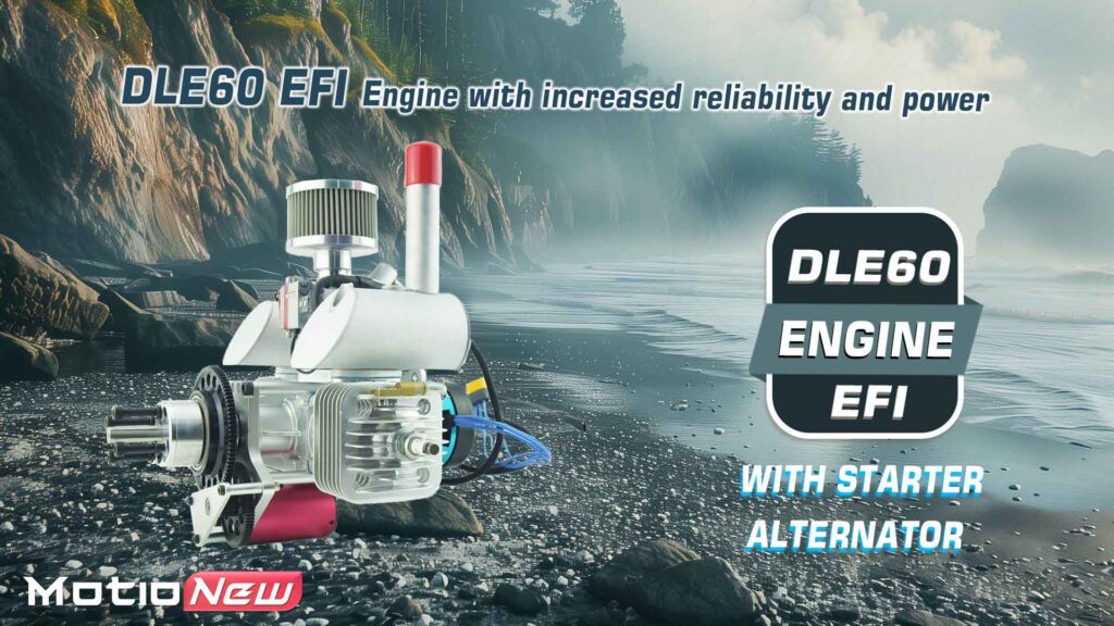 1dle60 efi with starter alternator. 1 1 - dle 60 efi engine with starter and alternator / generator - motionew - 6