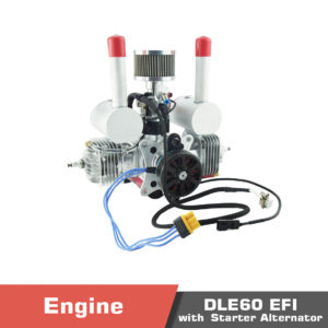 DLE 60 EFI Engine with Starter and Alternator / Generator