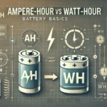 What is the difference between amp hours (ah) and watt hours (wh) of a battery? And how to convert amp hours (ah) to watt hours (wh)?