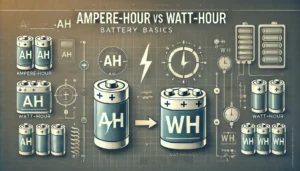 What is the difference between amp hours (ah) and watt hours (wh) of a battery? And how to convert amp hours (ah) to watt hours (wh)?