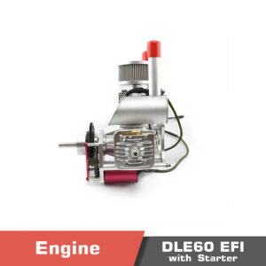 DLE 60 EFI Engine with Starter | Self-priming fuel pump | Real-time engine running data