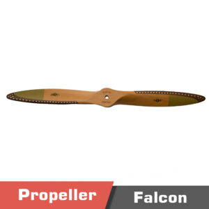 Falcon Gas Two Blade Beechwood Propeller