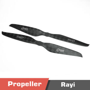 15×5 🚁 Rayi Propellers  🚁 Ultralight Carbon Fiber Integrated Propeller