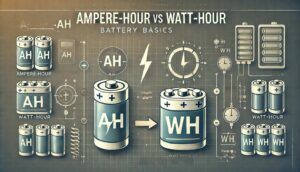 Read more about the article what is the difference between amp hours (ah) and watt hours (wh) of a battery? And how to convert amp hours (ah) to watt hours (wh)?