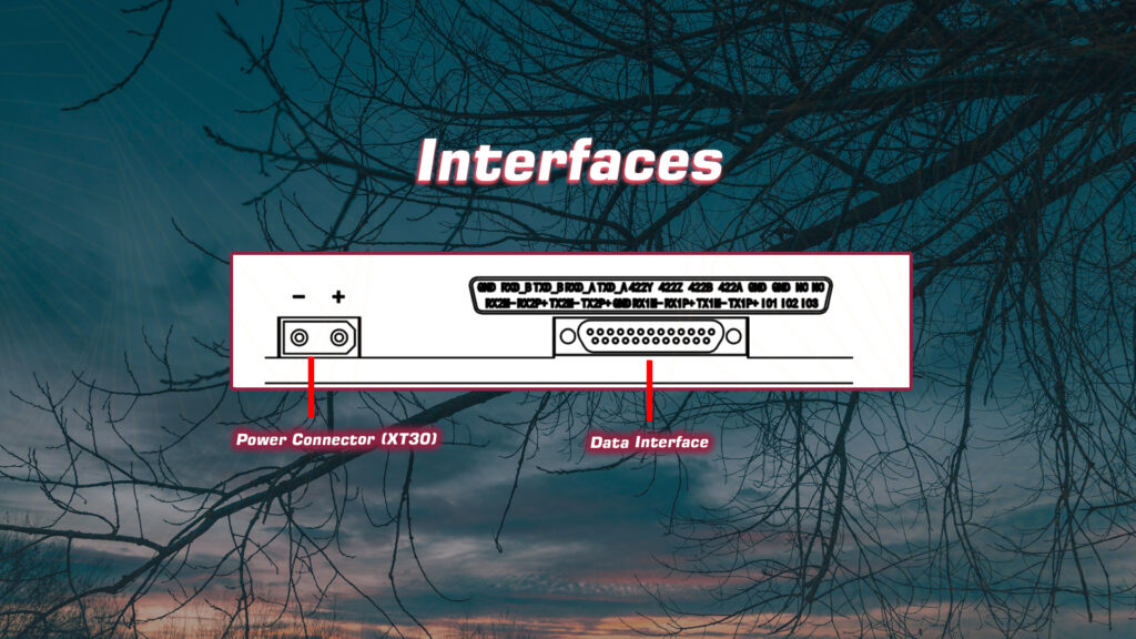 40w long range data link interface