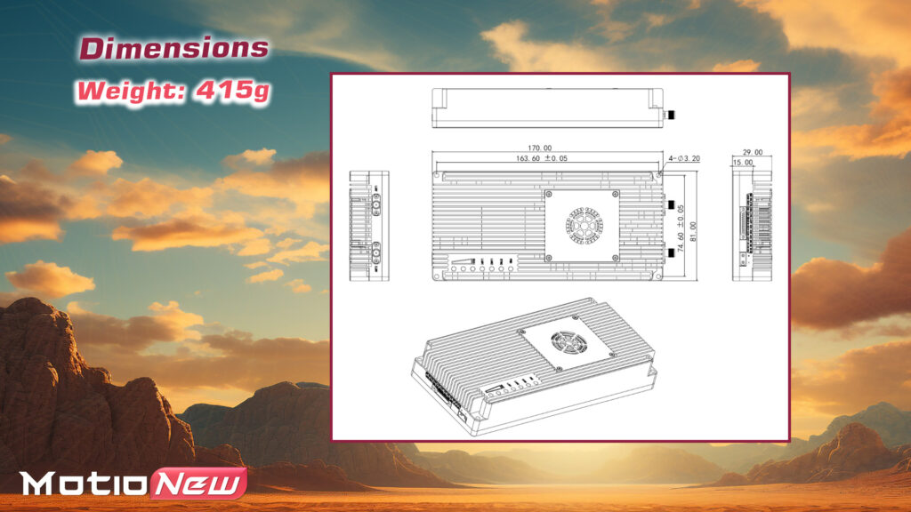 Communinet mnd-x40 dimensions