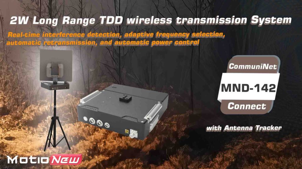 Communinet mnd 142 with antenna tracker. 1 - motionew - 6