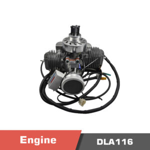 Dla116 engine | 12hp output power | twin boxer cylinder arrangement