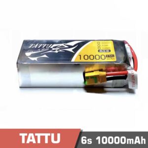 Battery Lipo 6s 10000mAh 15C High Voltage (HV) Tattu