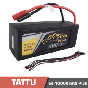 Battery Lipo 6s 10000mAh 25C Tattu Plus